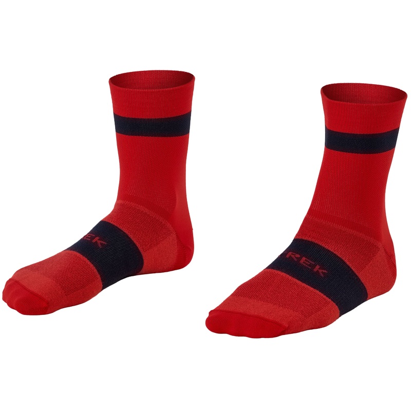 Sock Trek Race Quarter Small (35-38) Viper Red
