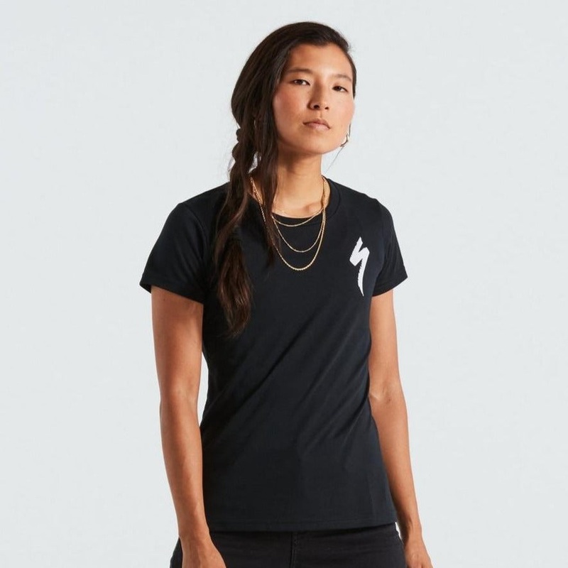Women’s S-Logo Short Sleeve T-Shirt Black X-Small
