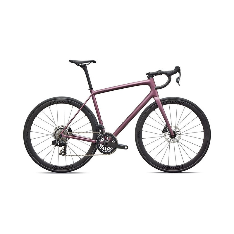 2026 Specialized Aethos Expert Axs Bike Satin Quartz Metallic / Nebula Metallic 49