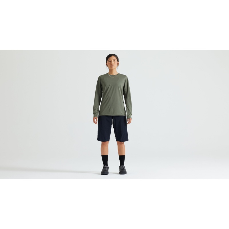 Women’s Gravity Training Long Sleeve Jersey Green XS