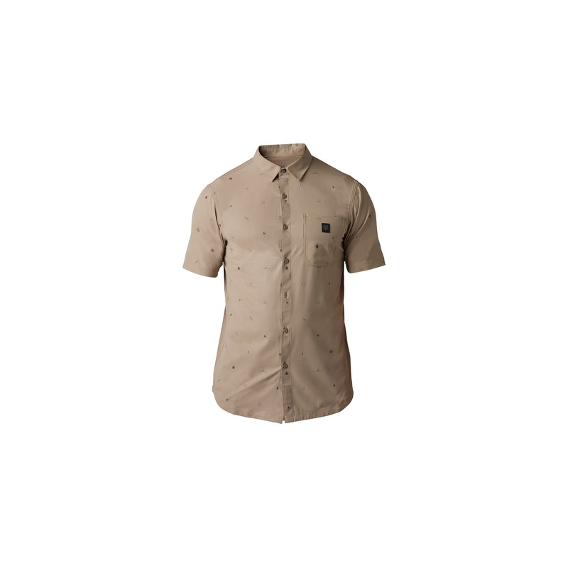 Fox Racing Ranger Woven Short Sleeve Jersey Mocha Mocha Small