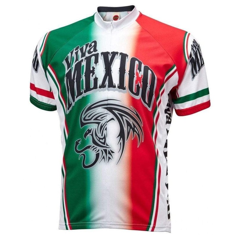 Men’s Viva Mexico Road Bike Jersey Multi Small