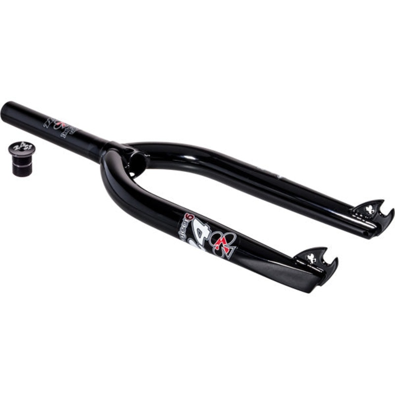 24 Se7en Project 6 S6 Pro Lite Chromoly BMX Race Fork-20″-1 1/8″-10mm Black