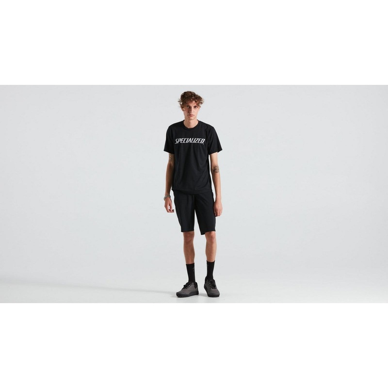 Men’s Wordmark Short Sleeve T-Shirt Black X-Small