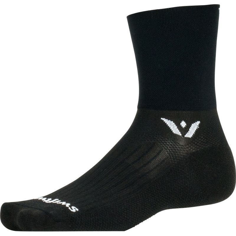 Aspire Four Bike Socks – Black Black Small