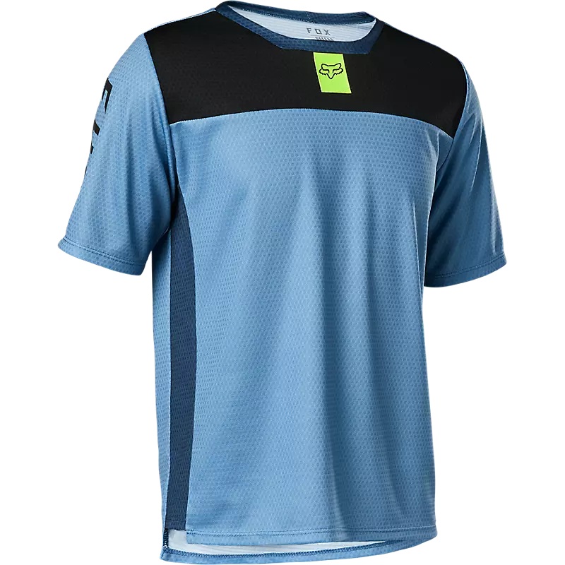 Youth Defend Mountain Bike Jersey Blue Youth Small