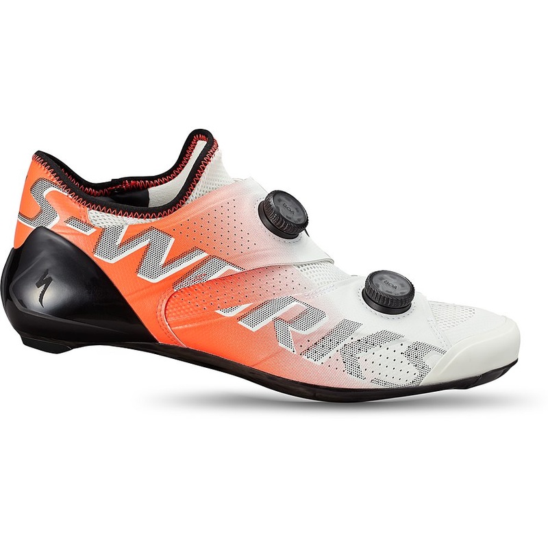 Specialized S-Works ares rd shoe dune white/fiery red 45